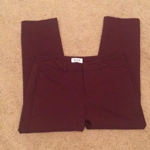 Maroon dress pants